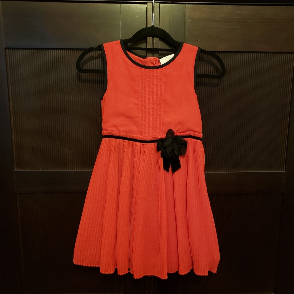 🎉 Host Pick 🎉  Kate Spade Red Holiday Chiffon Dress - 152/12Y - Picture 4 of 7